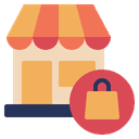 Online Marketplace Marketing Icon