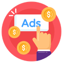 Pay Per Click (PPC) Marketing Icon